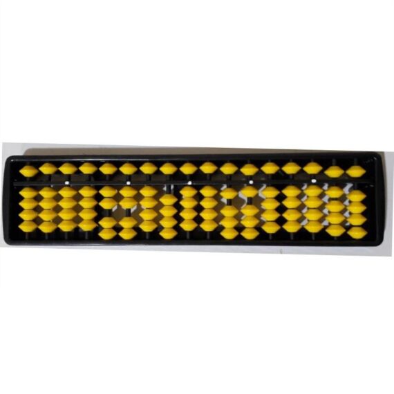 15 ROD YELOW COLOUR ABACUS TOOL (MRP-75, SELL PRICE-55)